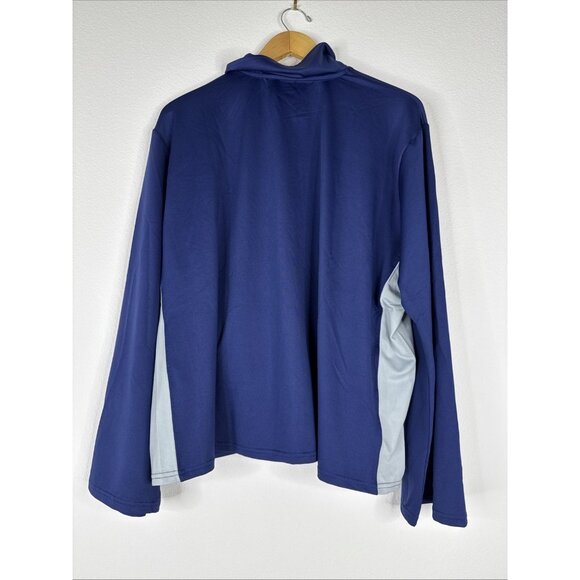 Shadow Sport Fitted Colorblock Belle Sleeve Zip Front Jacket Size 3X Blueprint‎ - Picture 2 of 9